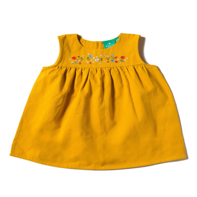 Sunflower & Bees Embroidered Dress Maddox & Marie Sunflower & Bees Embroidered Dress Maddox & Marie