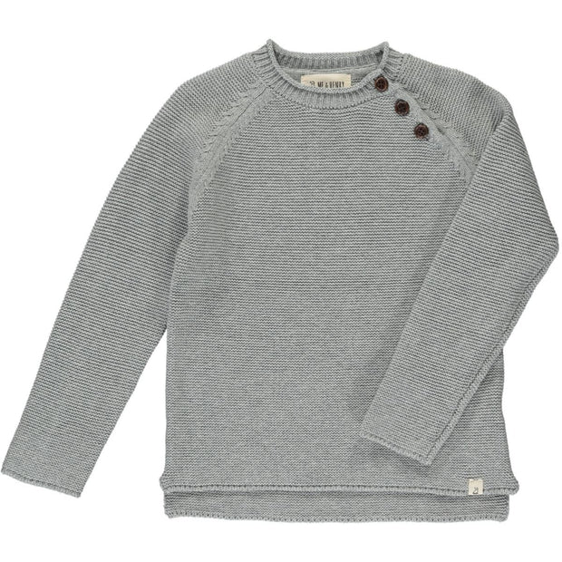 ME & HENRY Grey Cotton Sweater