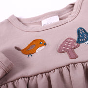 Mushroom Bird Dress