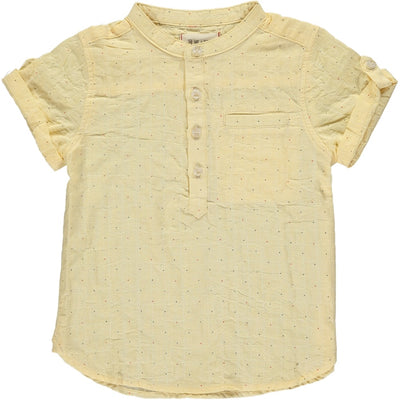 Yellow Dot Short Sleeve Shirt
